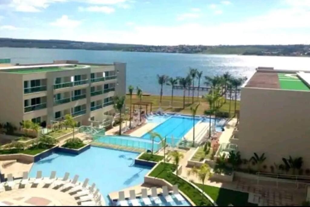 Flat De Luxo Em Um Resort! Brasília Eksteriør bilde
